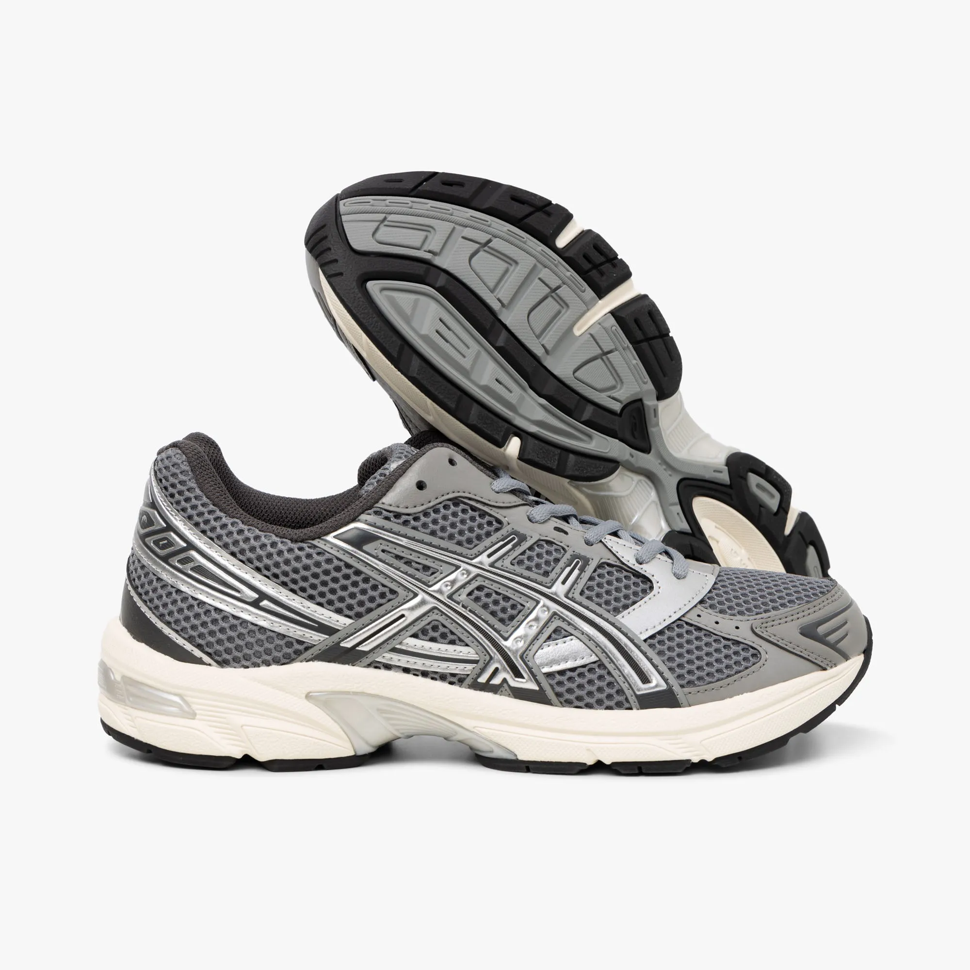 ASICS Gel-1130 Clay Grey / Pure Silver SlipResistantOutsole Hydraulic Heel Cushioning