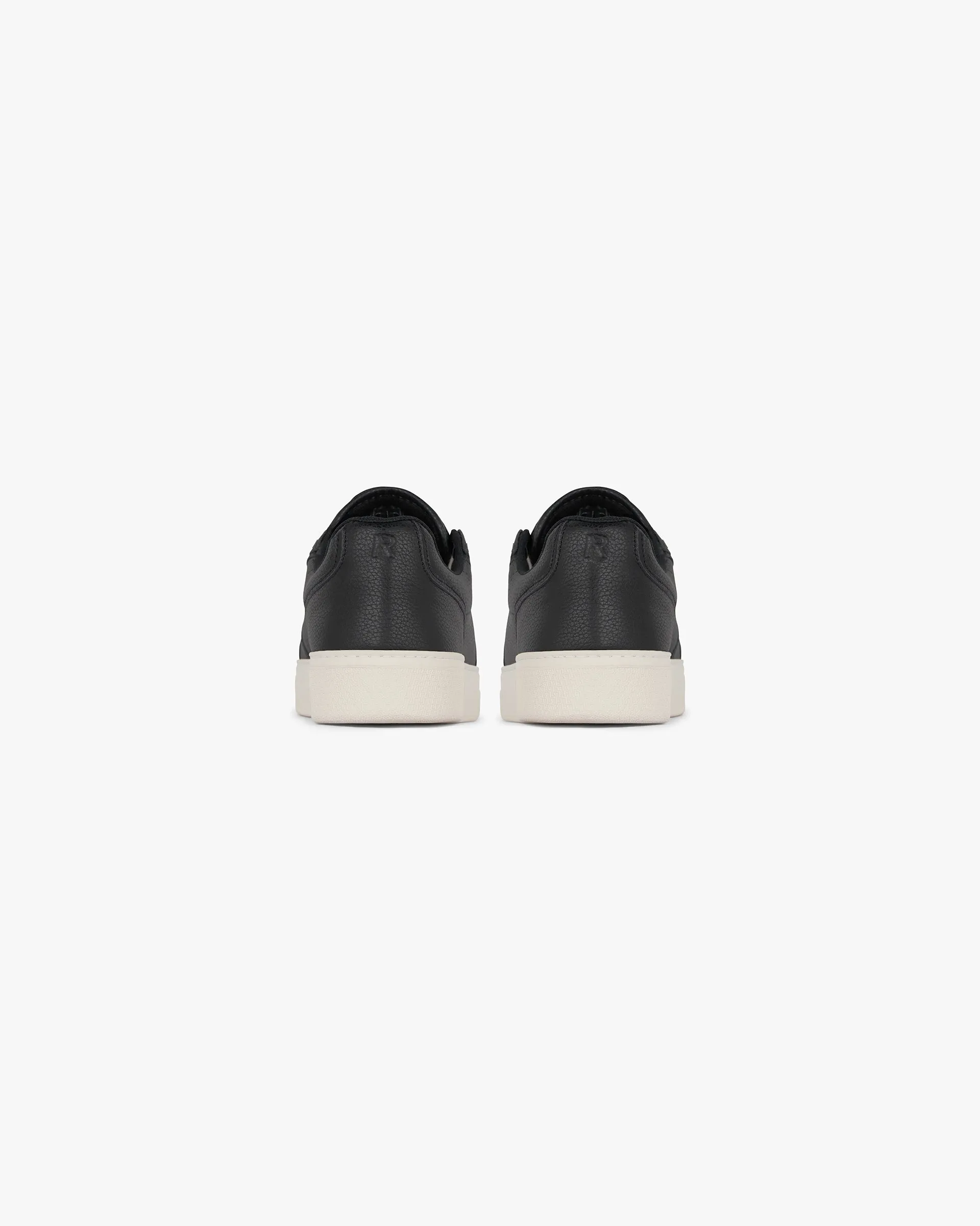 Initial Sneaker - Leather - Black anti - odor - level