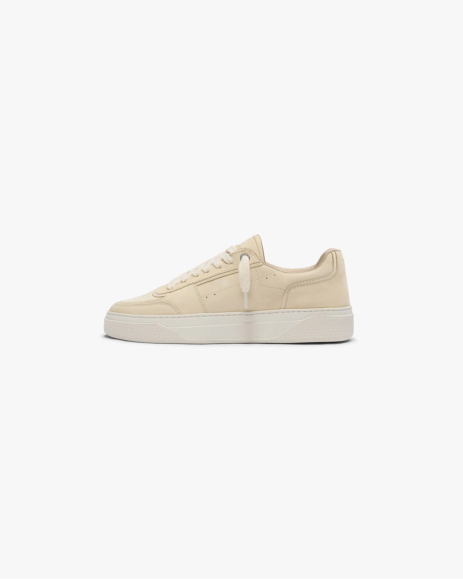 Initial Sneaker Nubuck - Beige sophisticated adults