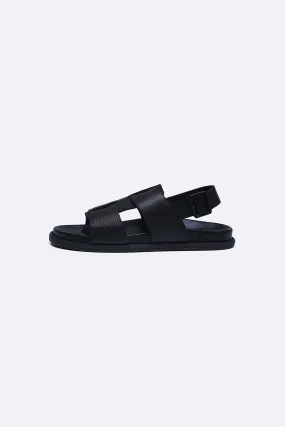 LEATHER SANDALS Slip Resistant Outsole