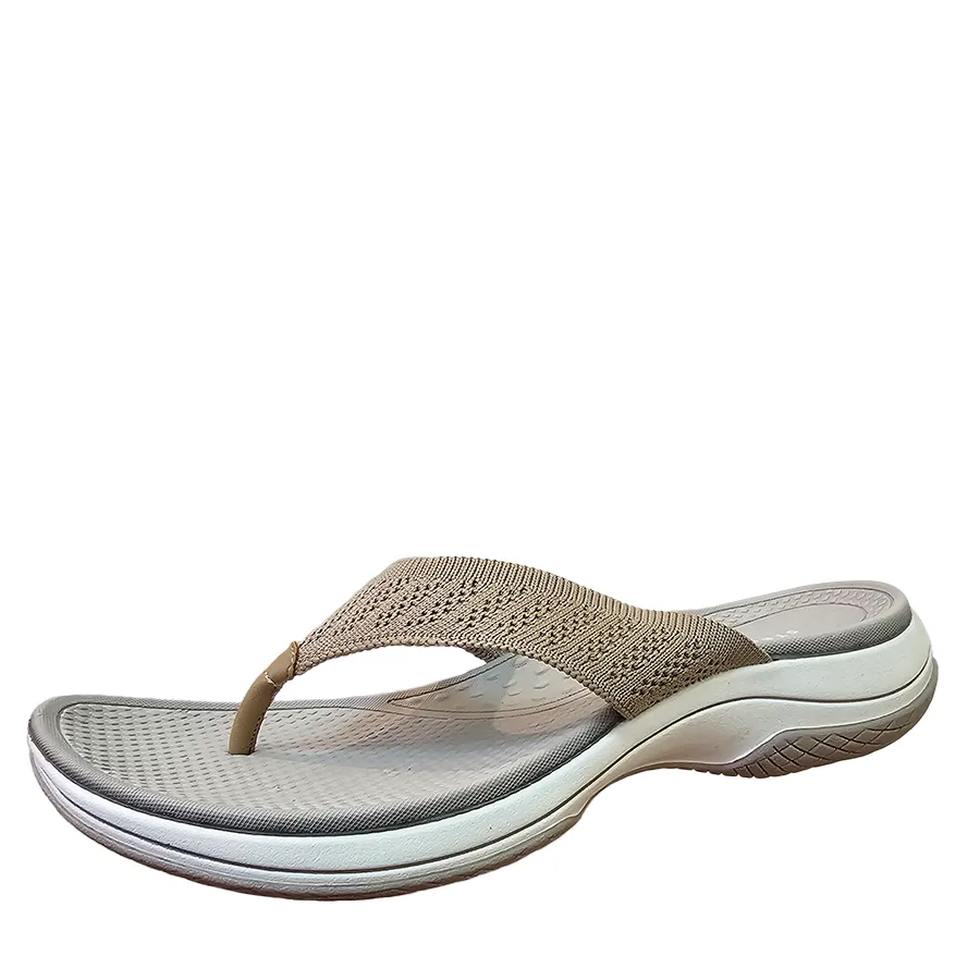 thin - soled mountain - specific functions Payless Step One Slide Women's Knit Thong Slide