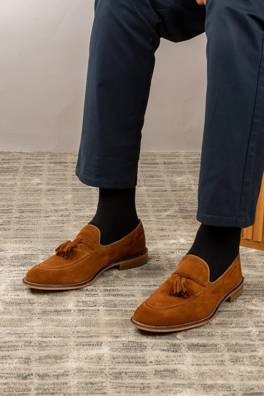 Unstructured Style Heel Grip Issac Walnut