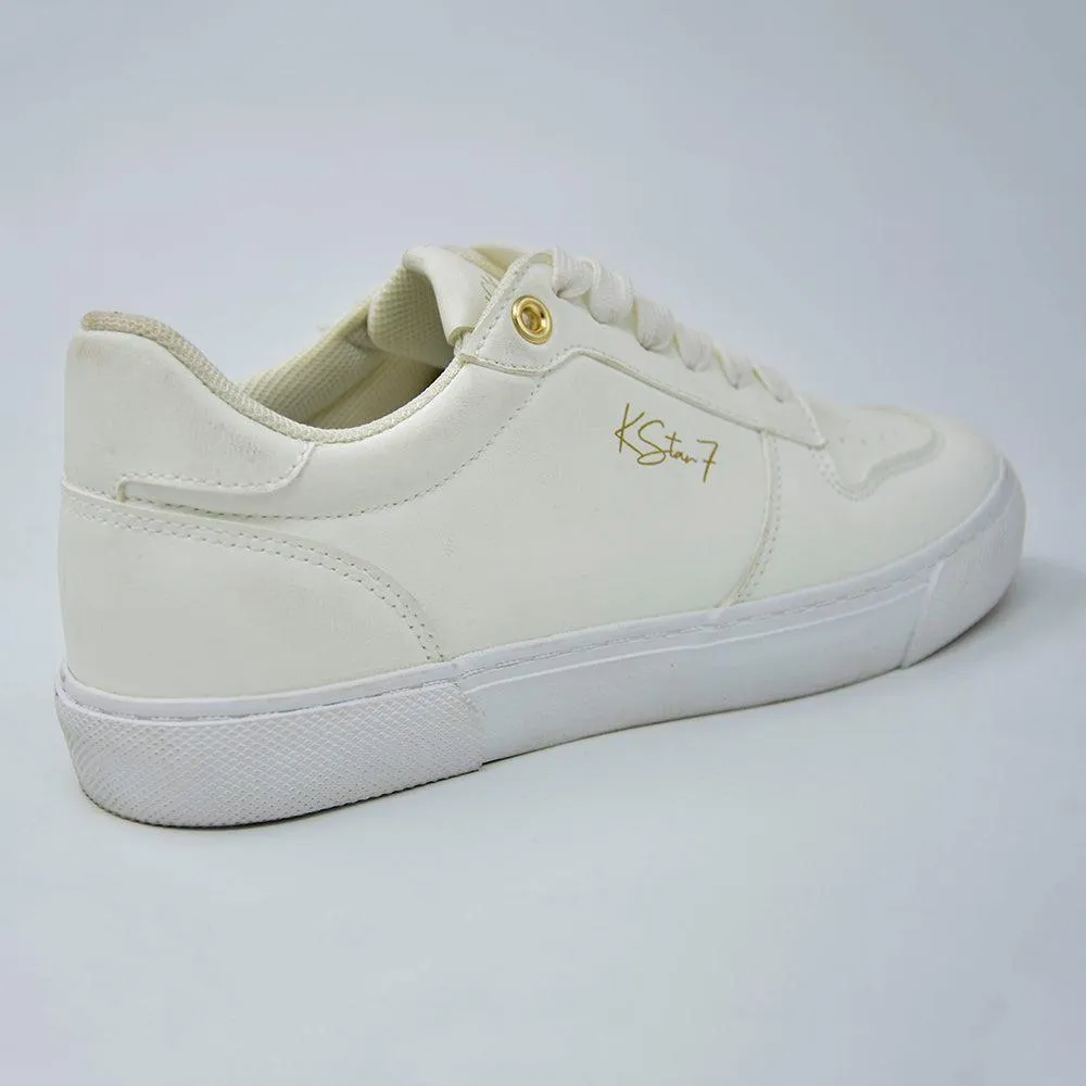 K-STAR 7 Destiny Sneaker - White Rubberized Outsole