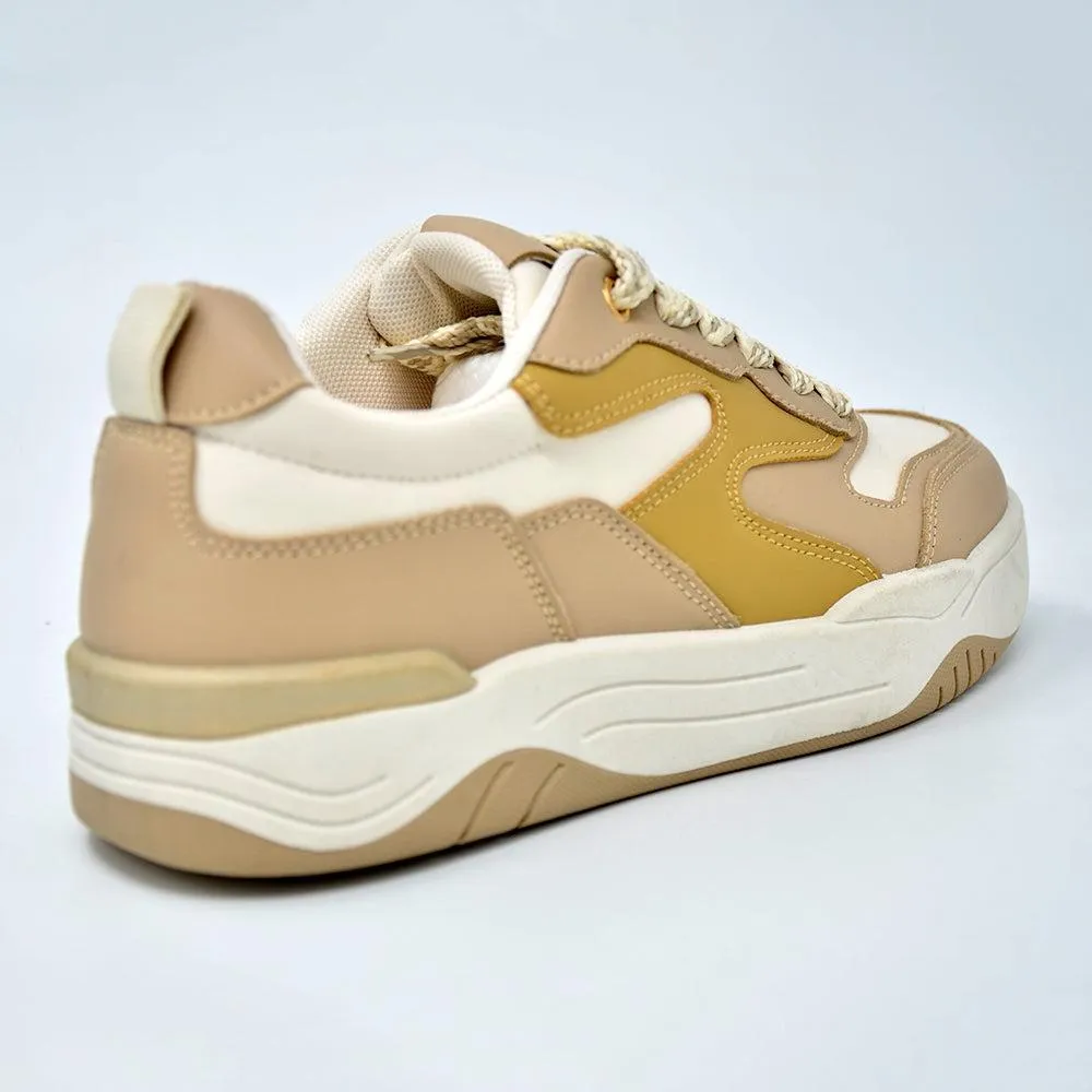 K-STAR 7 Hope Sneaker - Yelllow Brown Upgraded wear Secure Step