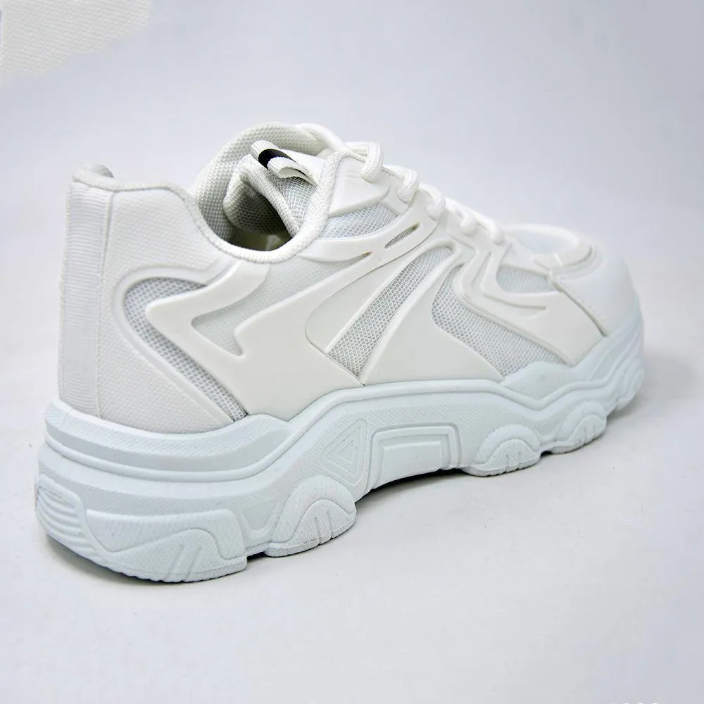 K-STAR 7 Maize Sneaker - White Zip Up Style
