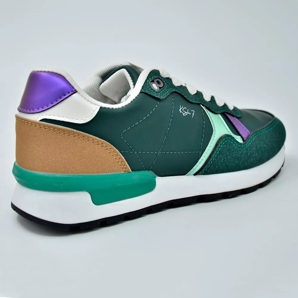 Smooth Siding K-STAR 7 Vesper Sneaker - Olive