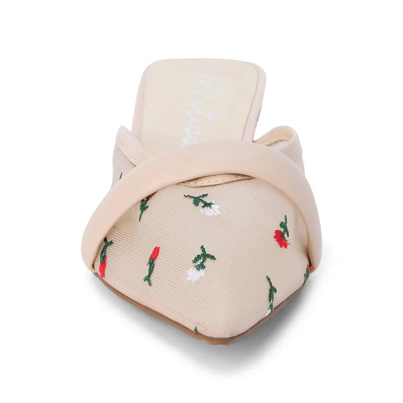 night Kellan Heels - Nude Floral