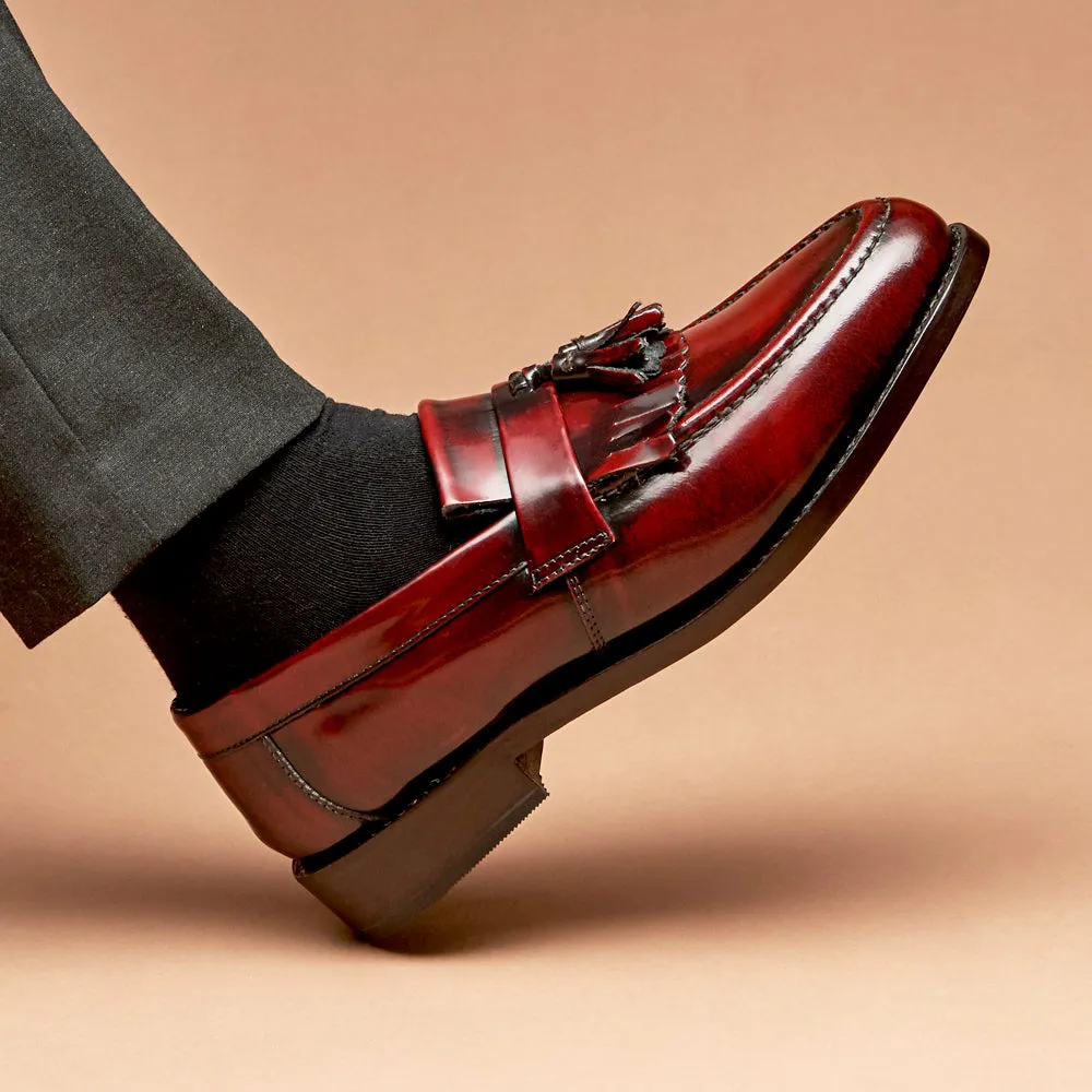 Kempton Shoe - Oxblood Calm Appearance