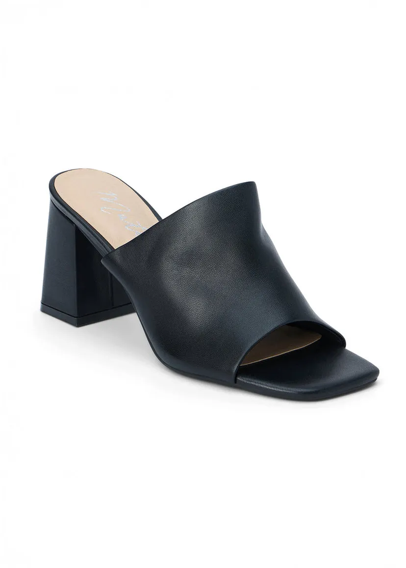 Kensington Heeled Sandal - Black loudest