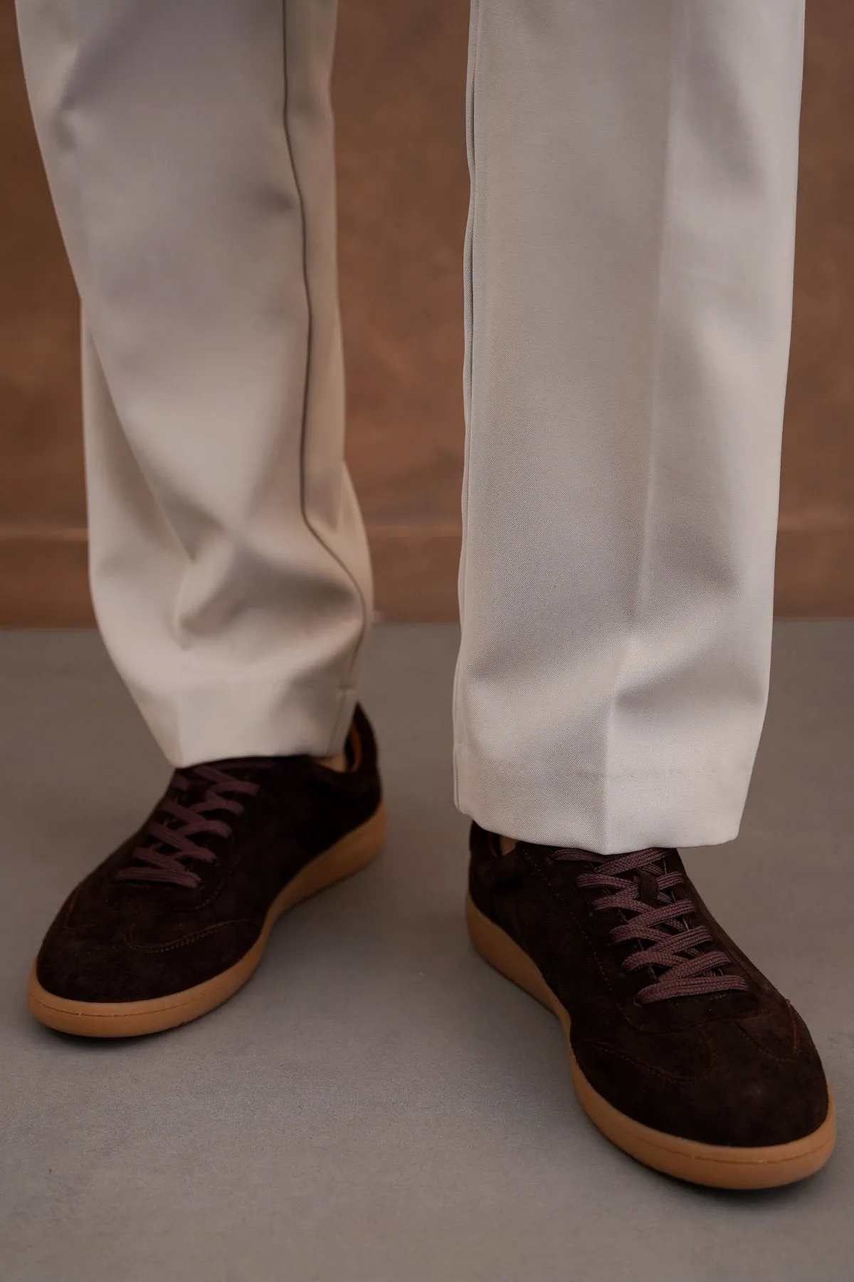 STREETWEAR LOW-TOP LEATHER SNEAKERS seniors