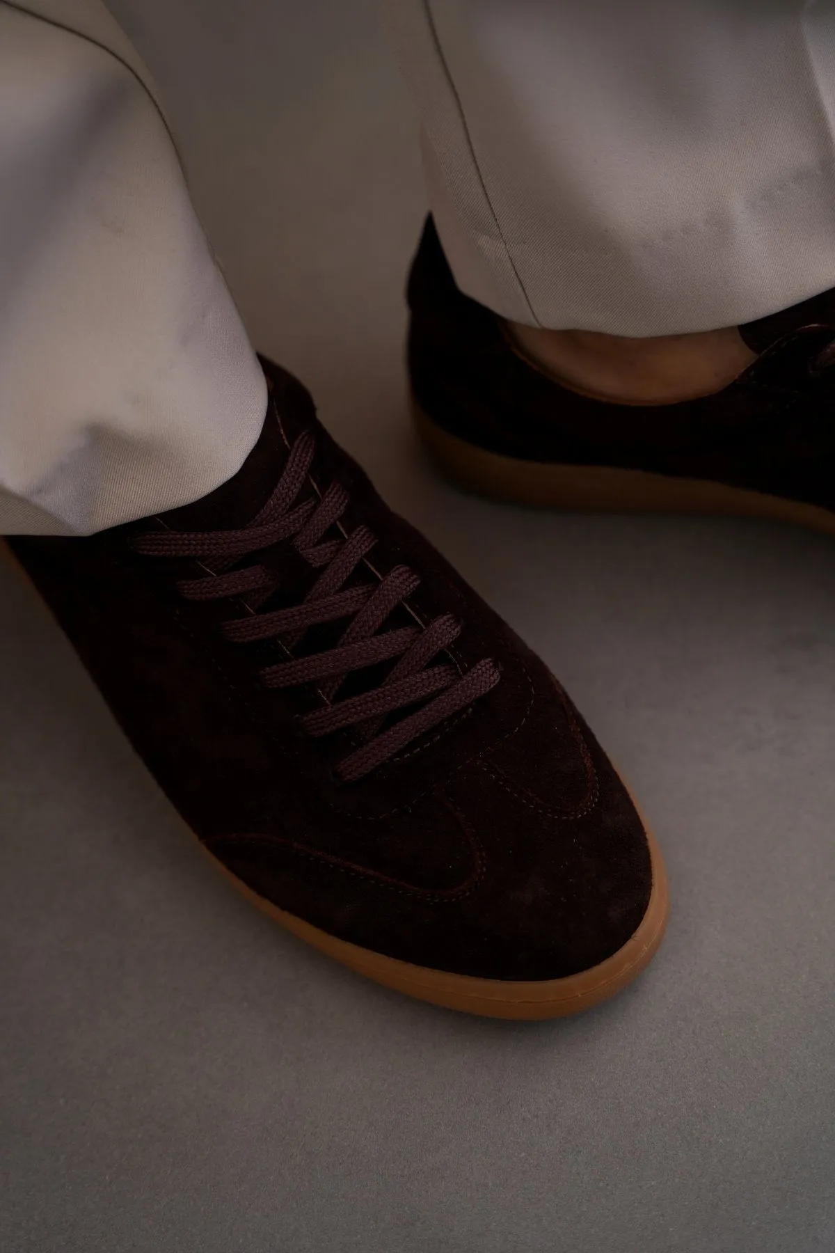 avid cyclists' accessories roughest STREETWEAR LOW-TOP LEATHER SNEAKERS