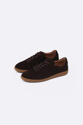 STREETWEAR LOW-TOP LEATHER SNEAKERS Contoured Arch Shape Multi Surface Traction