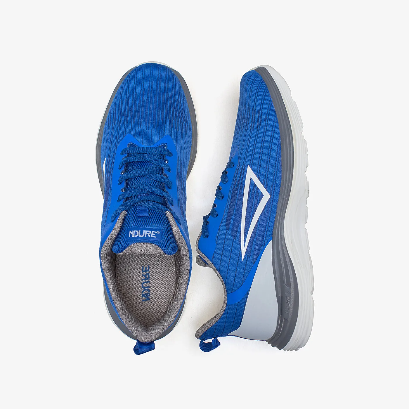 Elastic Strap Men's Athletic Jacquard Sneakers