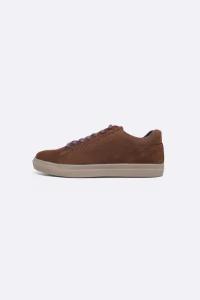 LACE-UP LEATHER SNEAKERS Dynamic Flex Grooves