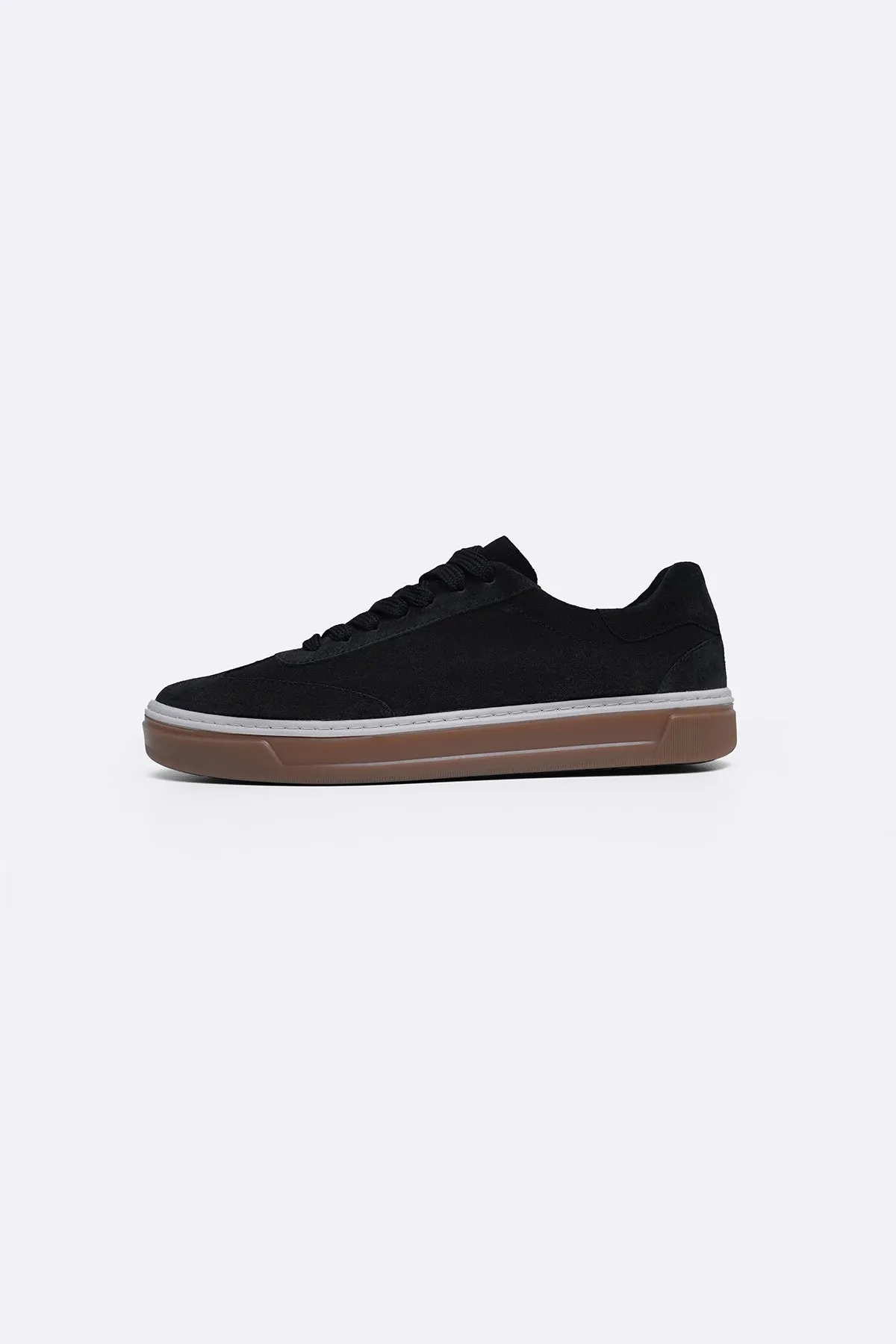 Iconic Piece LACE-UP LEATHER SNEAKERS