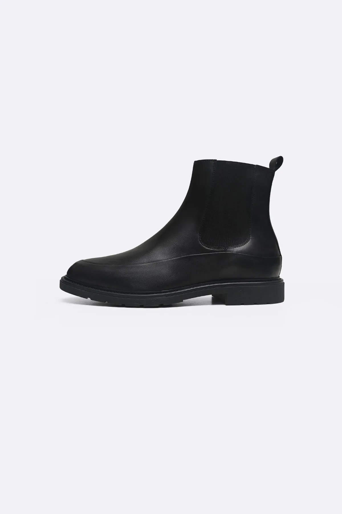 LEATHER CHELSEA BOOTS High Rebound Midsole All-around cushioning