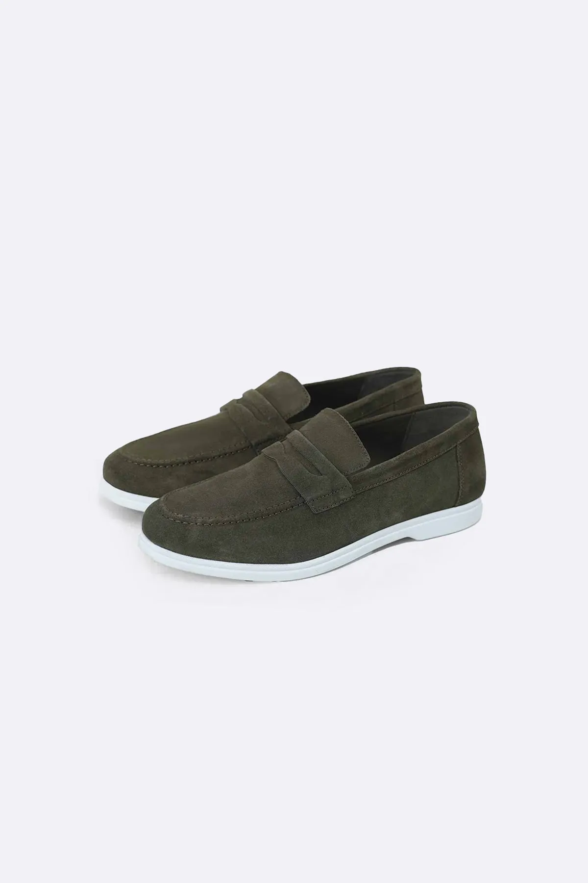 LEATHER LOAFERS Unisex Styling street walkers