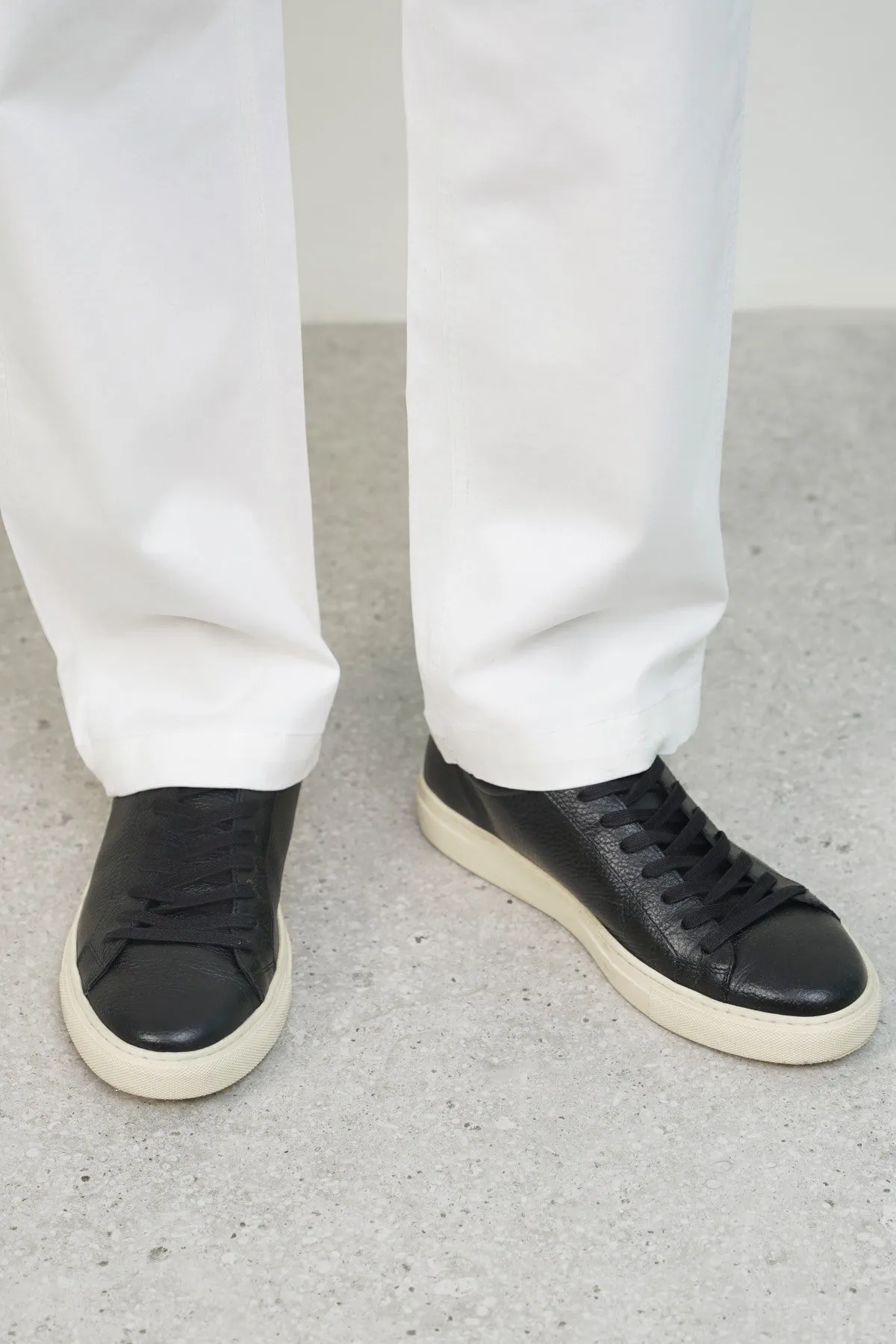 LEATHER SNEAKERS Compression Resistant Midsoles Pilates practitioners - specific functions