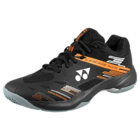 Yonex Men's Cascade Accel - Wide - Black/Orange Rolling Transition Sweat Resistant