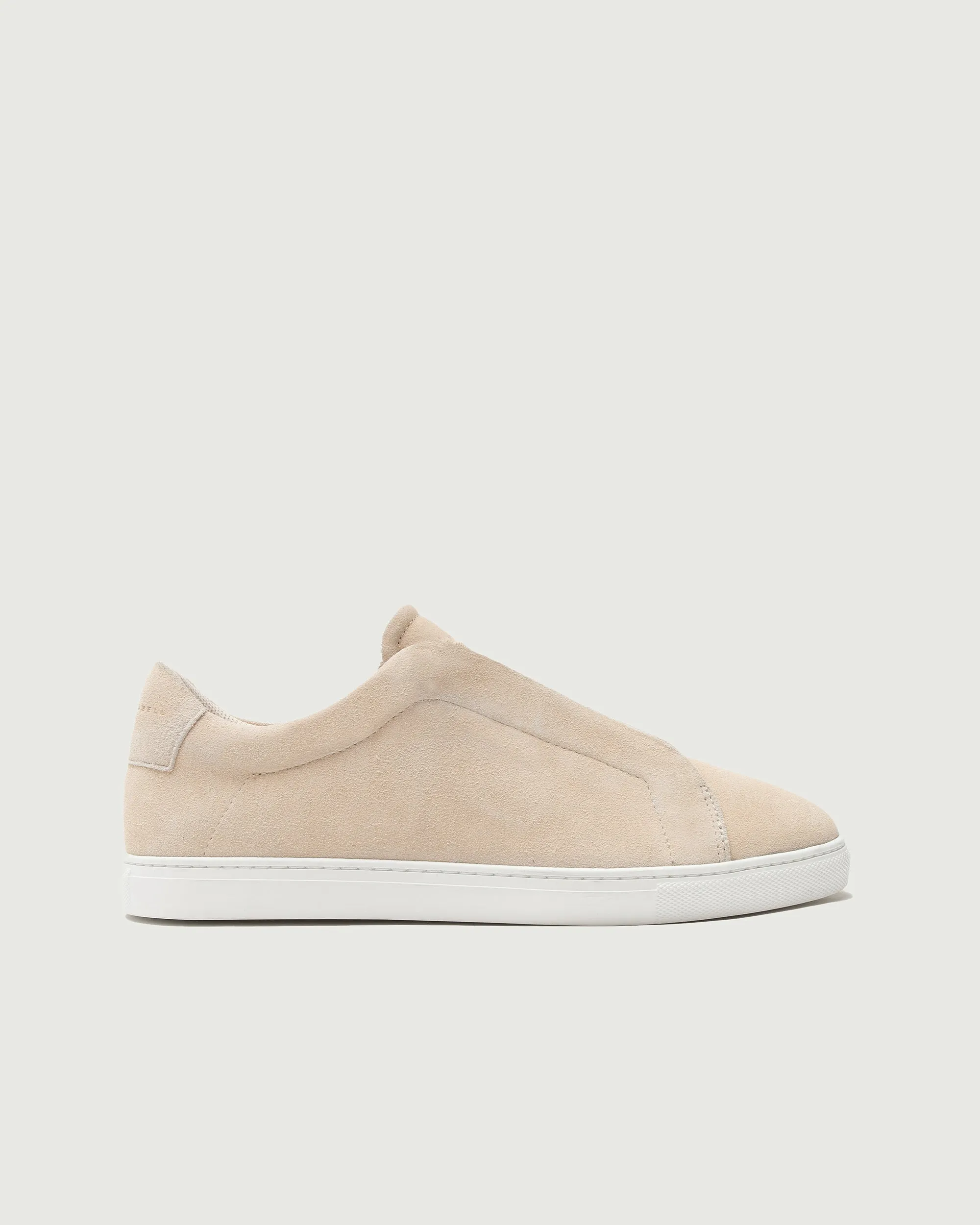 support - level Low 1 Laceless | Sand Suede