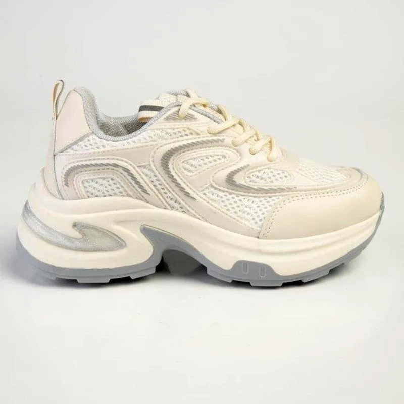 Madison Toni Chunky Sneaker - Nude Vamp Reinforcement