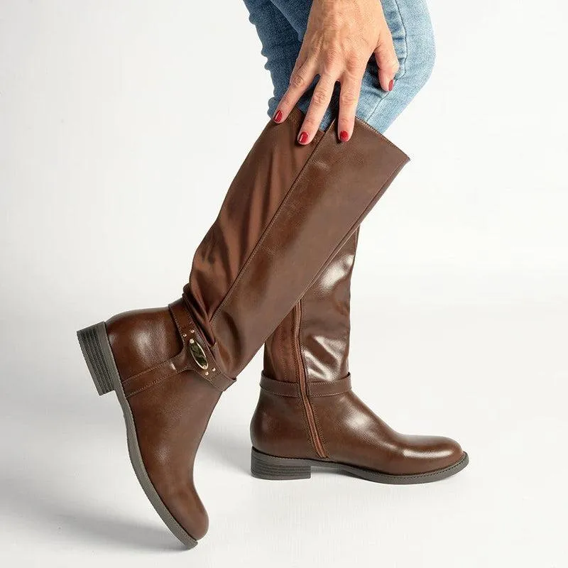 Breathable River Crossing Madison Verge Rider Boot - Chocolate