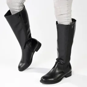 Minimal Aesthetic Madison Yentl 3 Rider Boot - Black
