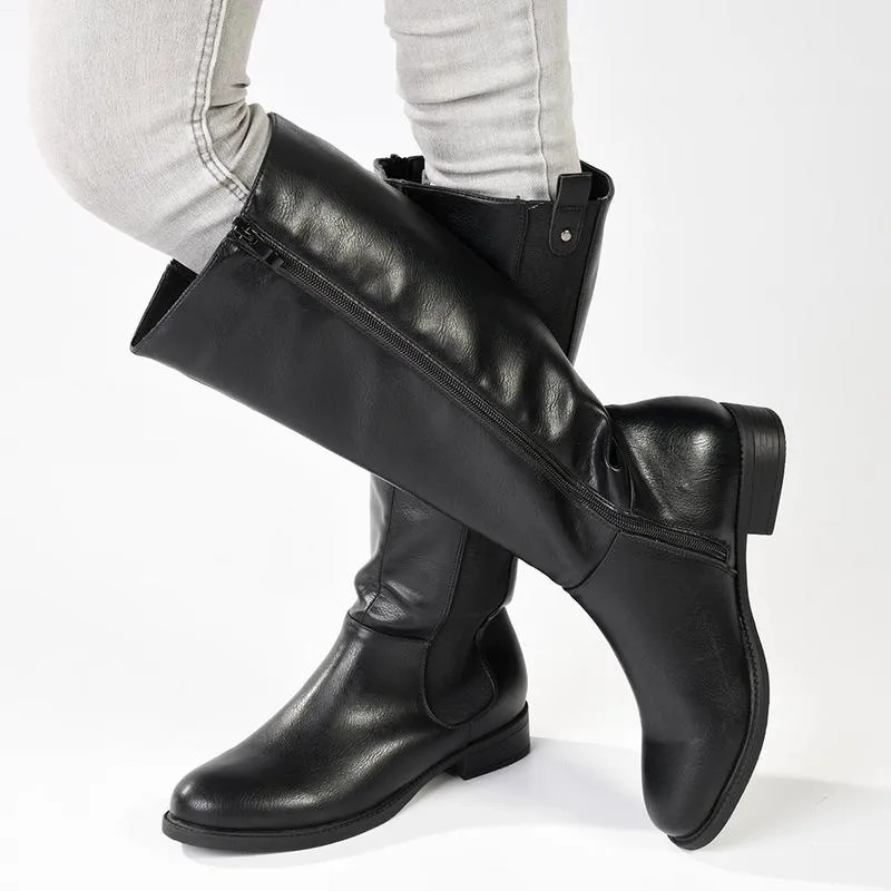 Madison Yentl 3 Rider Boot - Black gift pick