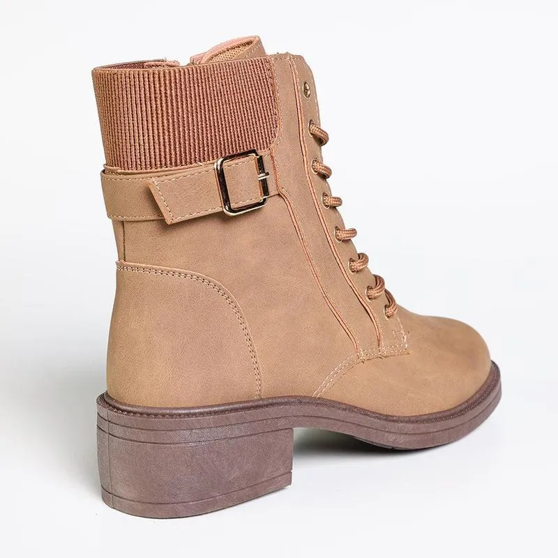 Madison Zadith Fashion Boot - Tan Quick Drying Windy Weather