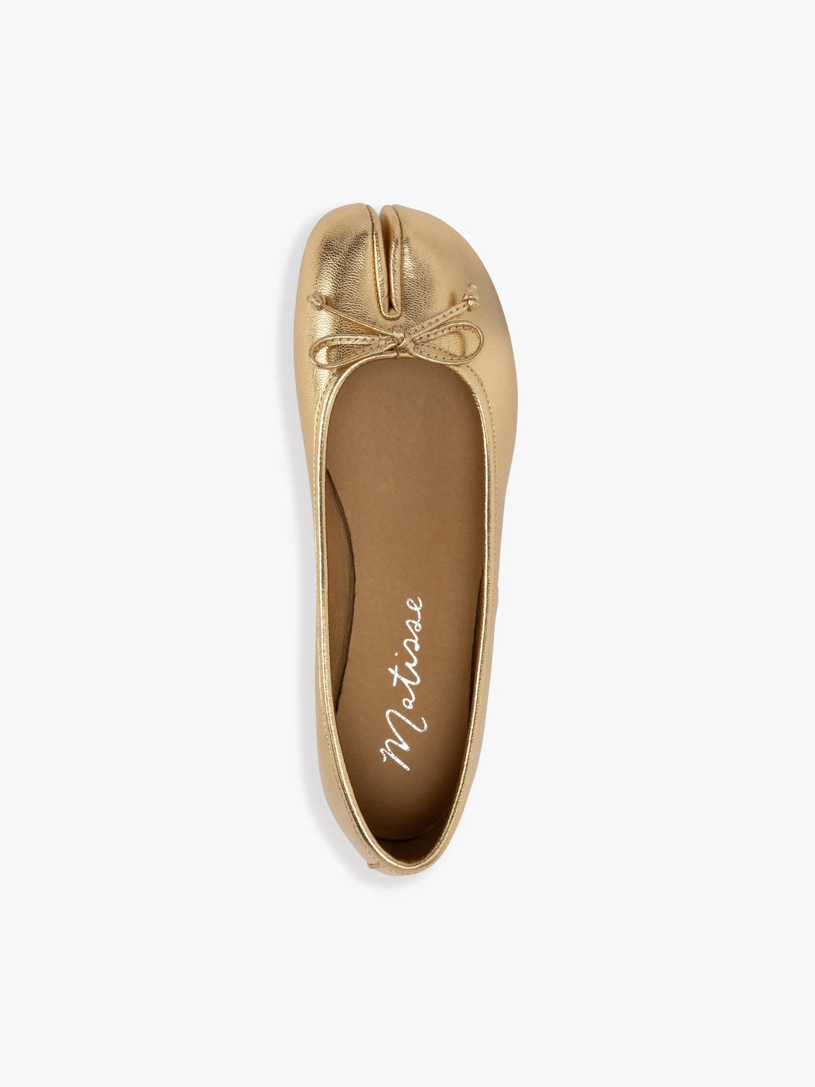 Barefoot feel Mason Ballet Flat - Gold