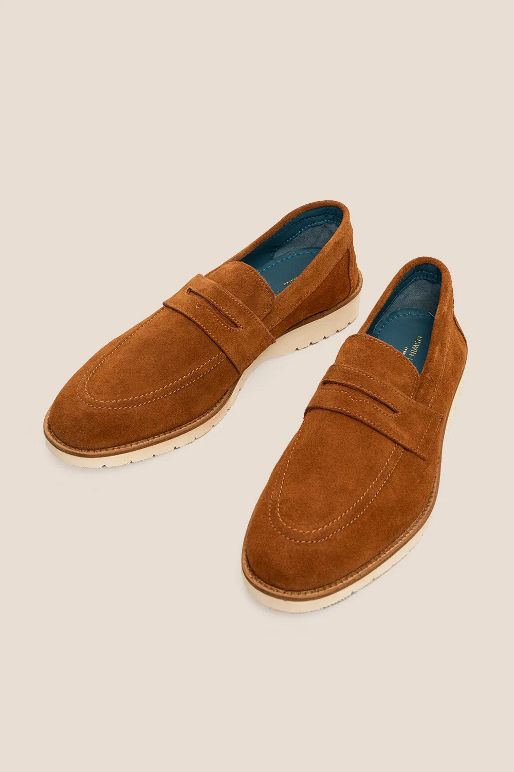 Mason Suede Walnut Boardroom Appropriate Casual Comfort Shoes