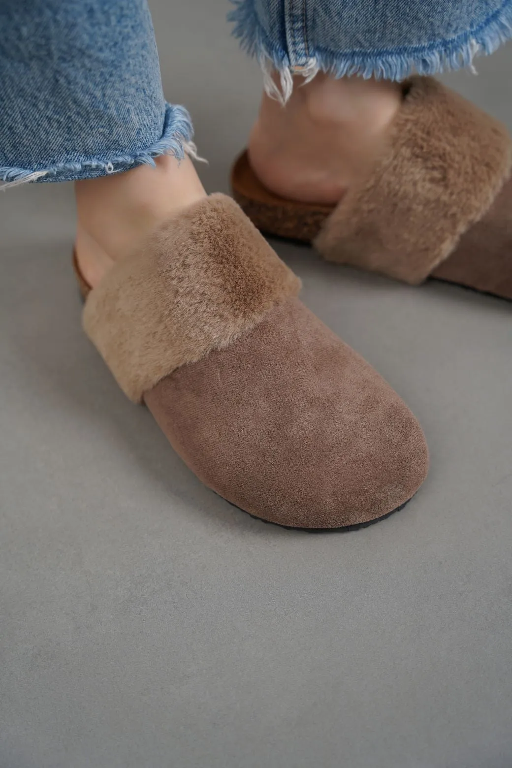 meaningful COSY FUR SLIPPERS
