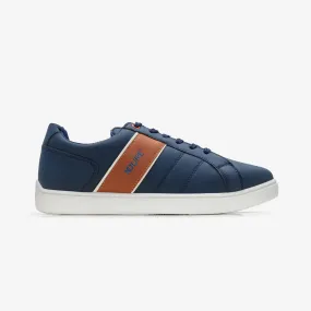 Men's Contrast Panel Sneakers Running Errands Stride Style
