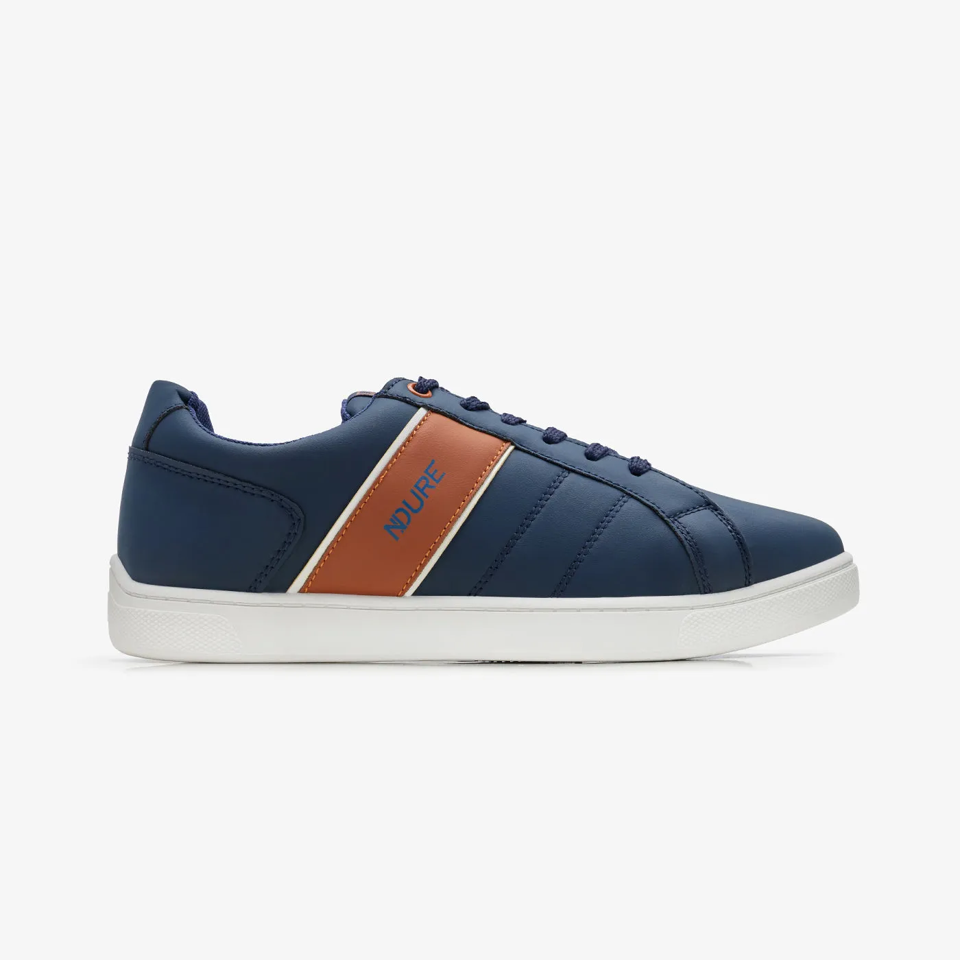 Men's Contrast Panel Sneakers Running Errands Stride Style