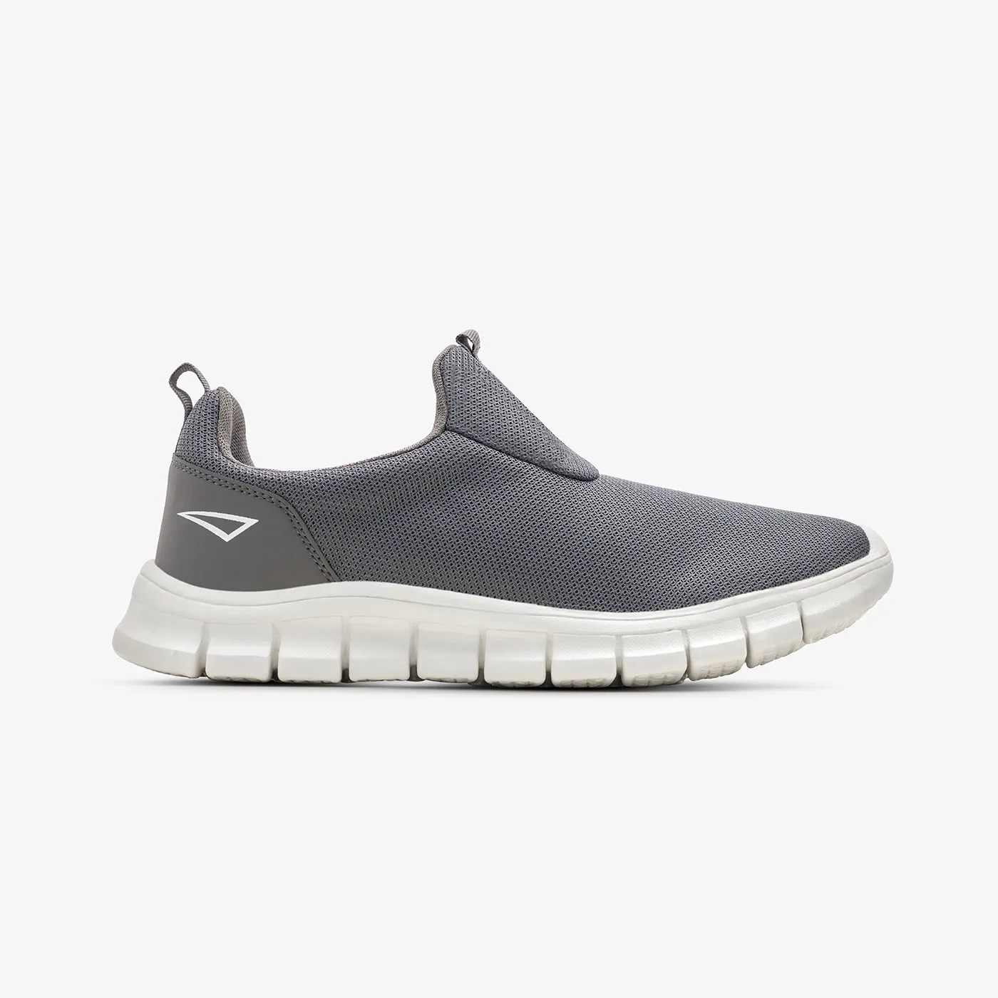 Any Season Men??s Grey Slip-On Sneakers