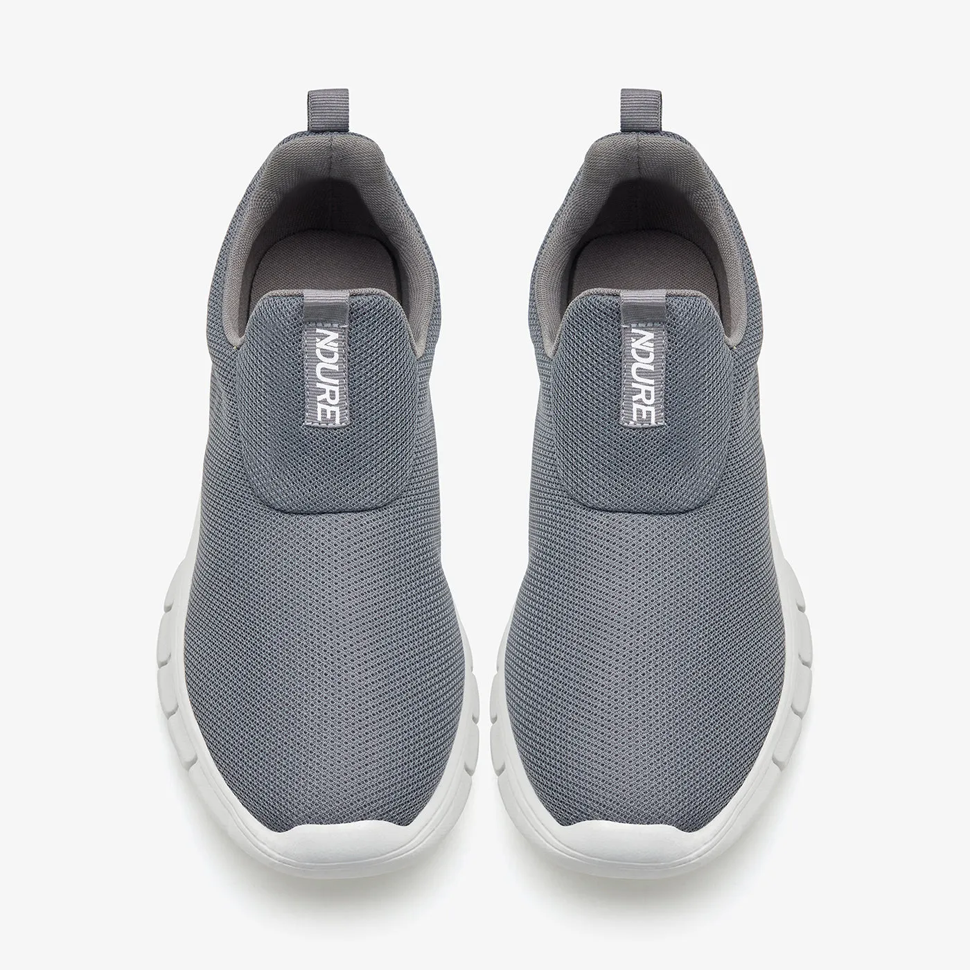 Men??s Grey Slip-On Sneakers Effortless Entry Built For Speed