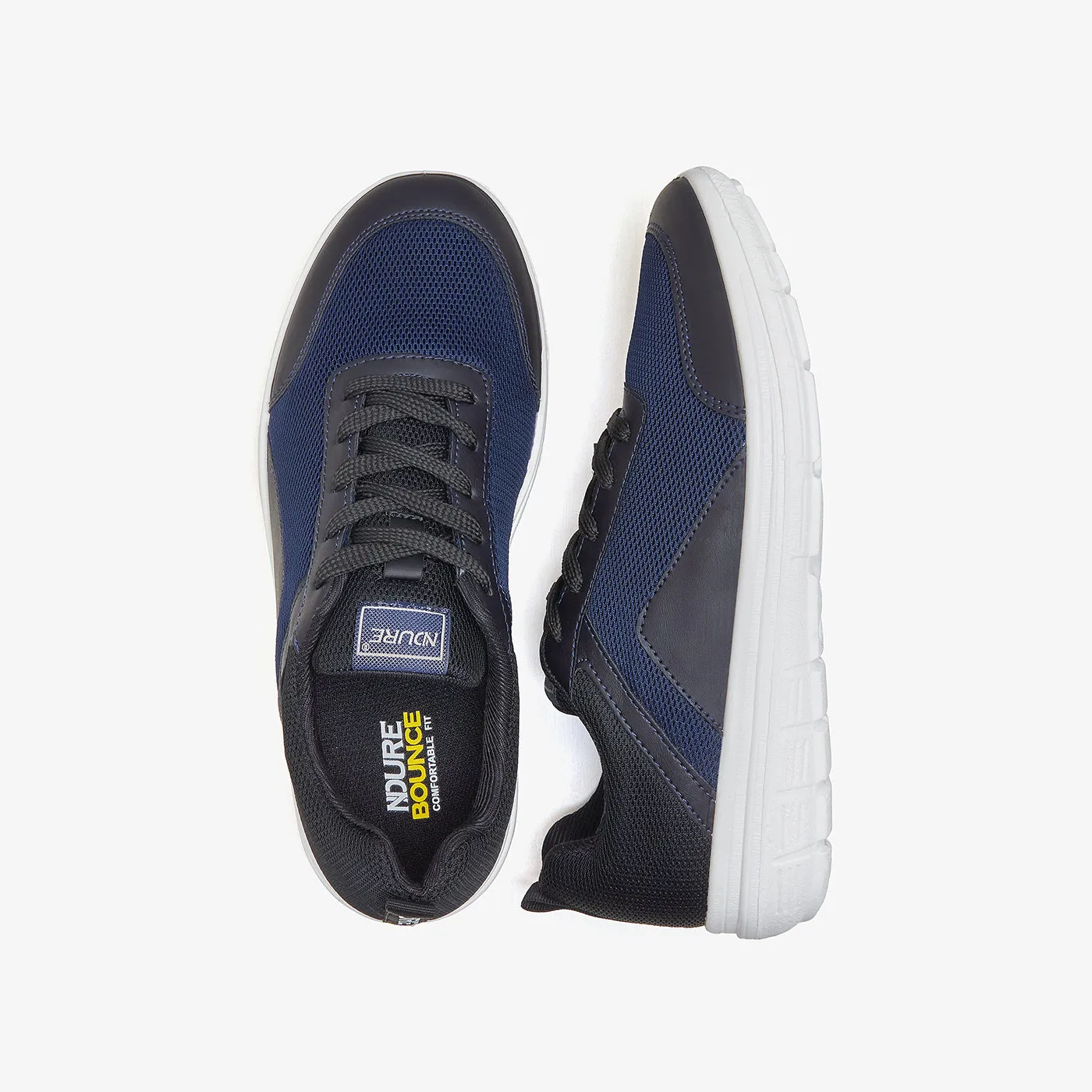 Men's Lace-up Mesh Trainers Aerodynamic Form Dynamic Design