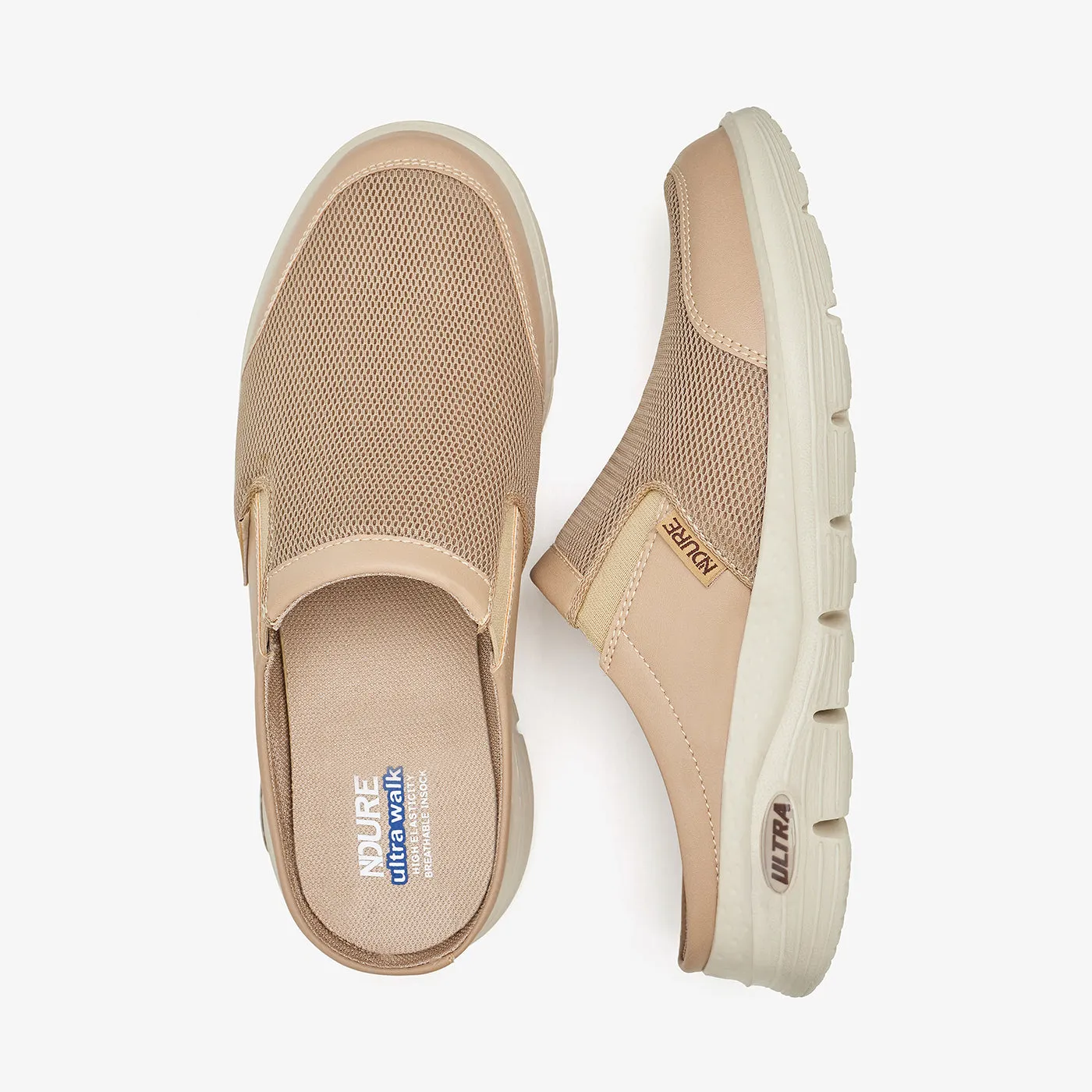 Adaptive Flex Technology Ultimate Stability Men's Mesh Mule Sneakers