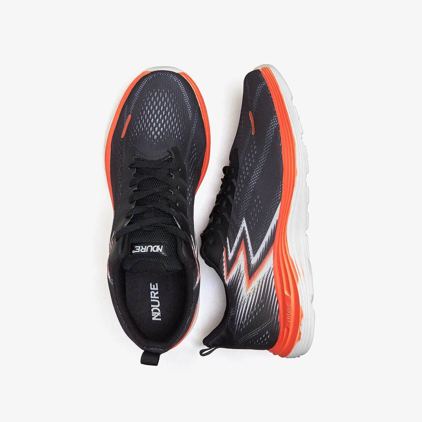 Men's Mesh Sneakers Elastic Gusset Elastic Gusseted Tongue