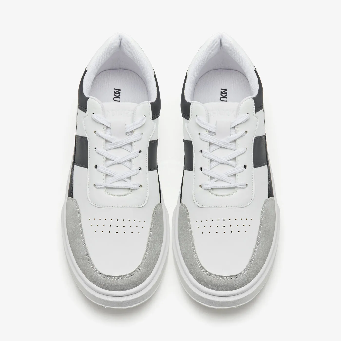 Body Support Motion Balance Men's Panelled Lace-Up Sneakers