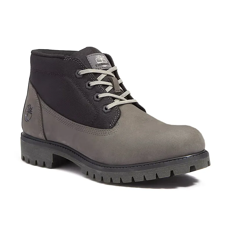 Men's Premium Chukka Medium Grey Nubuck/Black Rugged Terrain