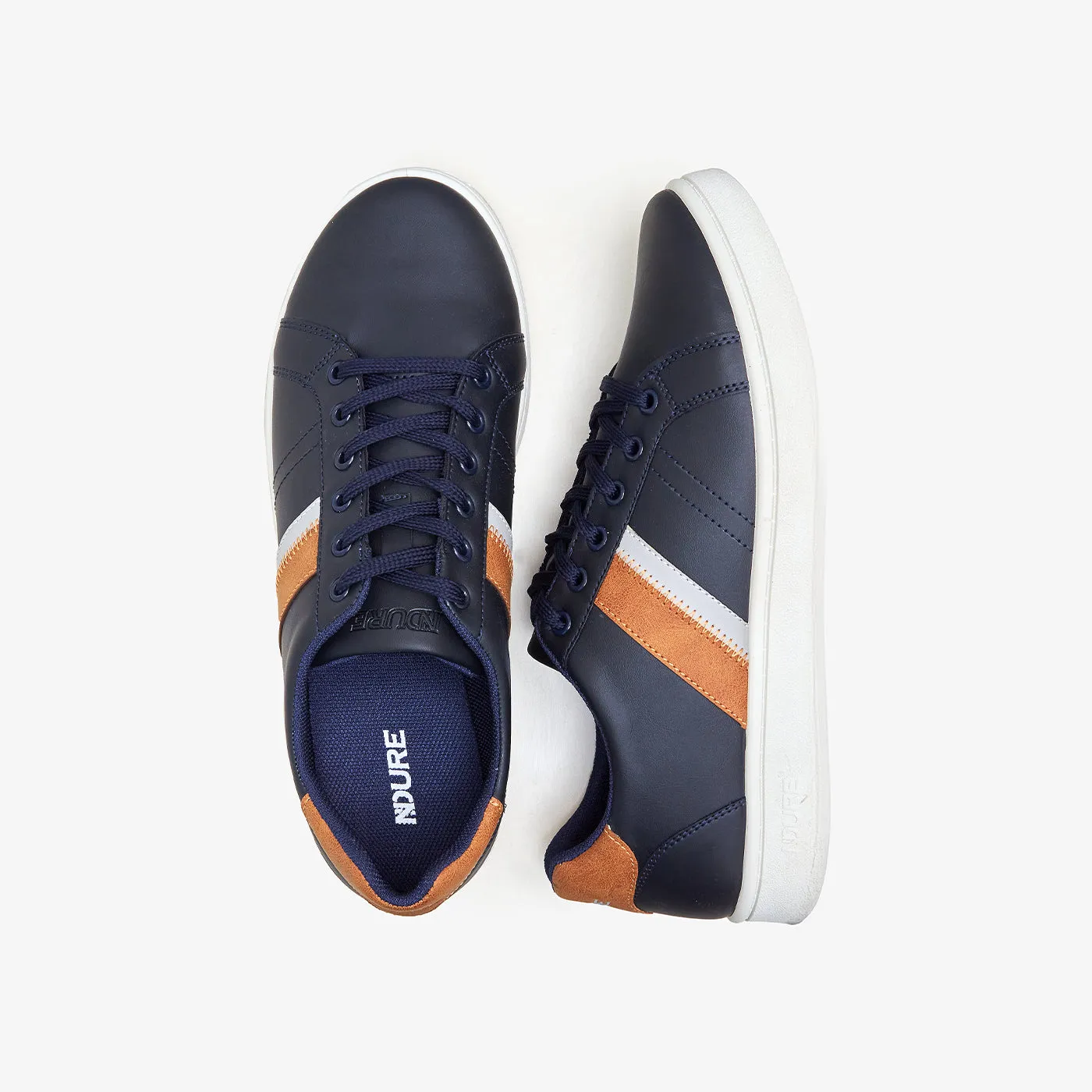 Men's Retro-Style Sneakers Impact Zone Foot Contouring