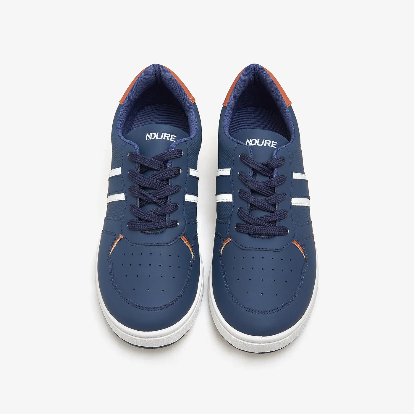 Men's Striped Sneakers Supportive touch