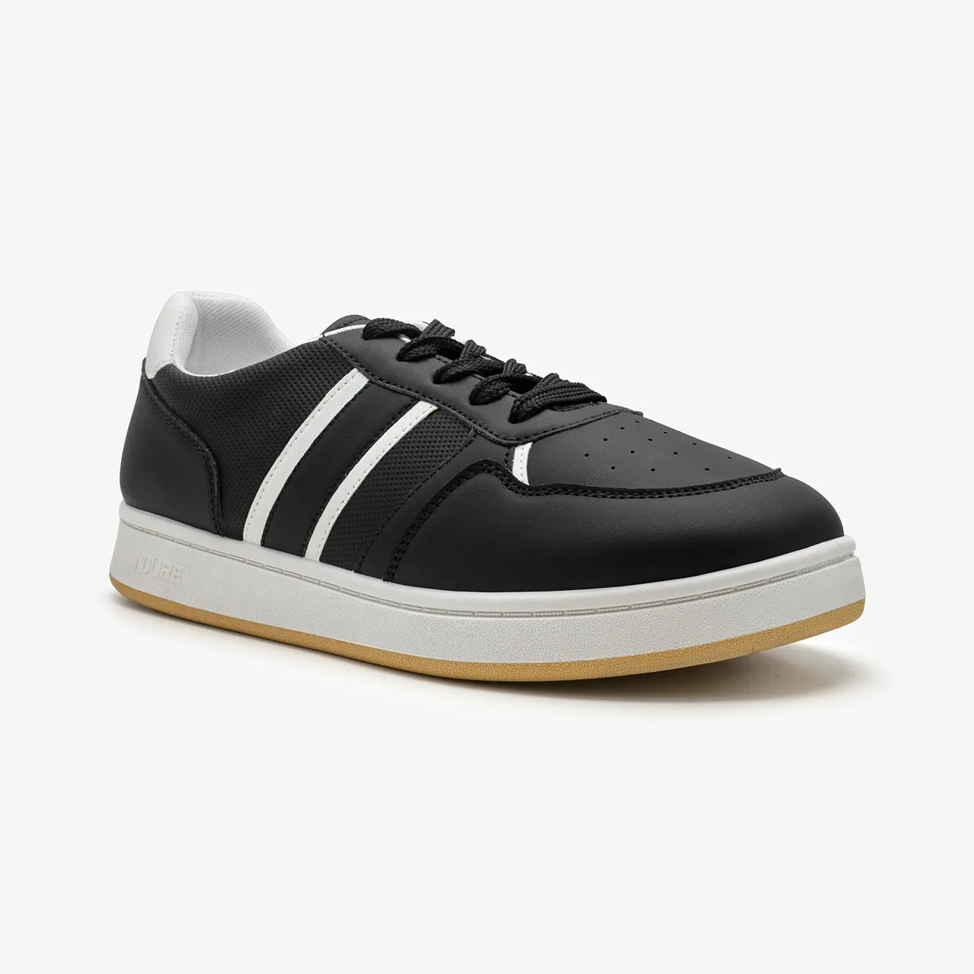 Travel Friendly Active Wear Men's Striped Sneakers