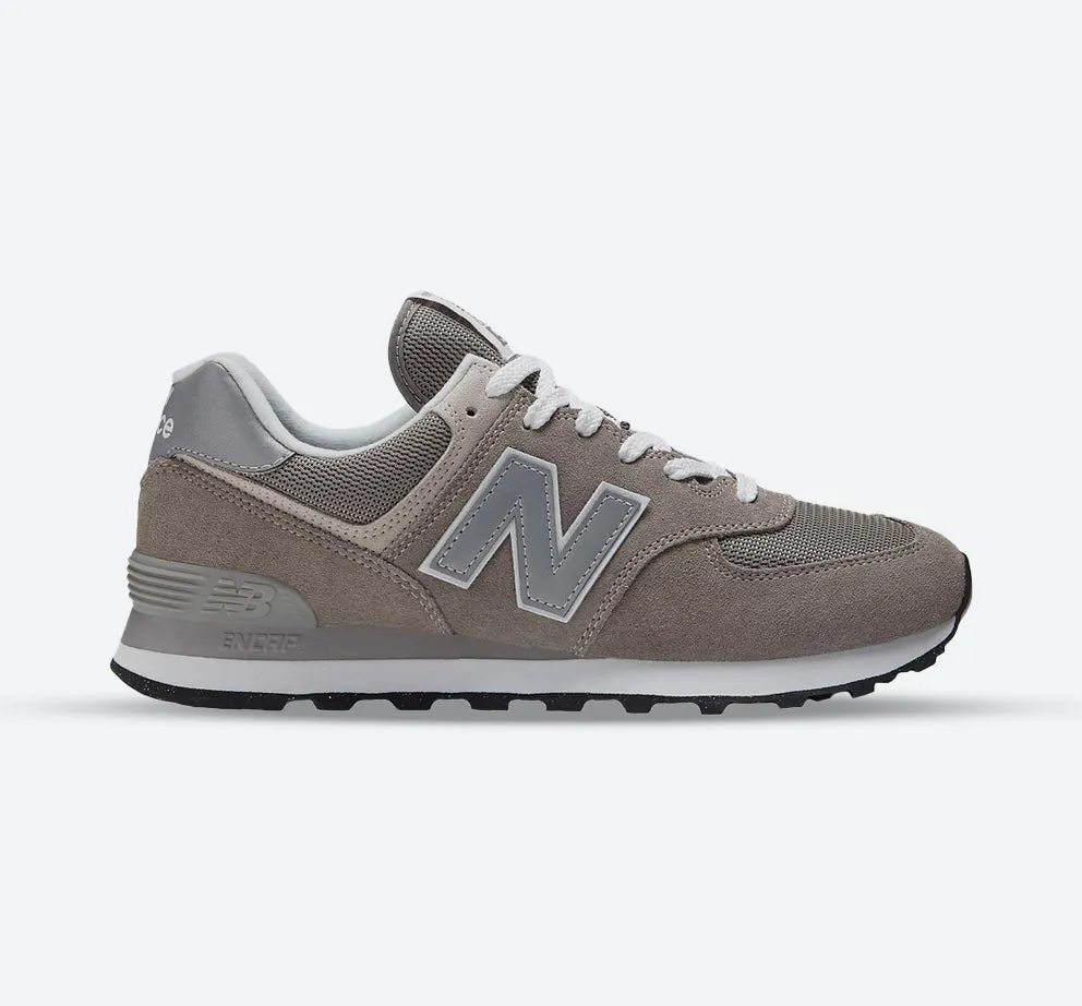 Men's Wide Fit New Balance ML574EVG Walking/Running Trainers - Exclusive - Grey ENCAP Wear resistant