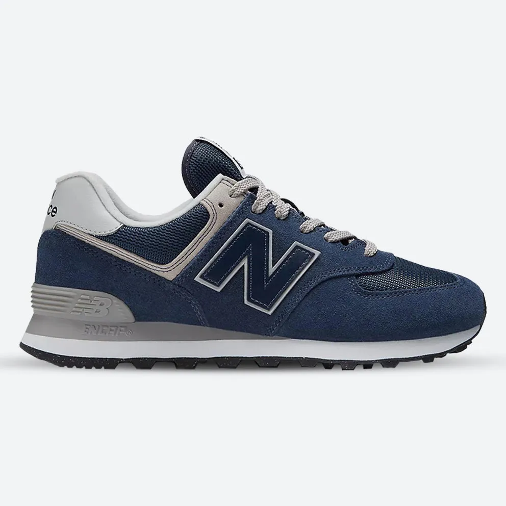 No Pressure Quick Drying Fabric Men's Wide Fit New Balance ML574EVN Walking/Running Trainers - Exclusive - Navy ENCAP Width 4E