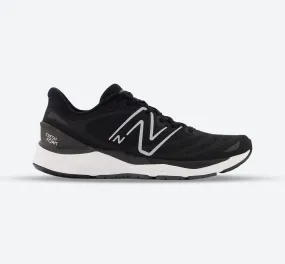 Men's Wide Fit New Balance MSOLVBW4 Running/Walking Trainers - Black/White Stretch Wear Hyperbolic Cushioning