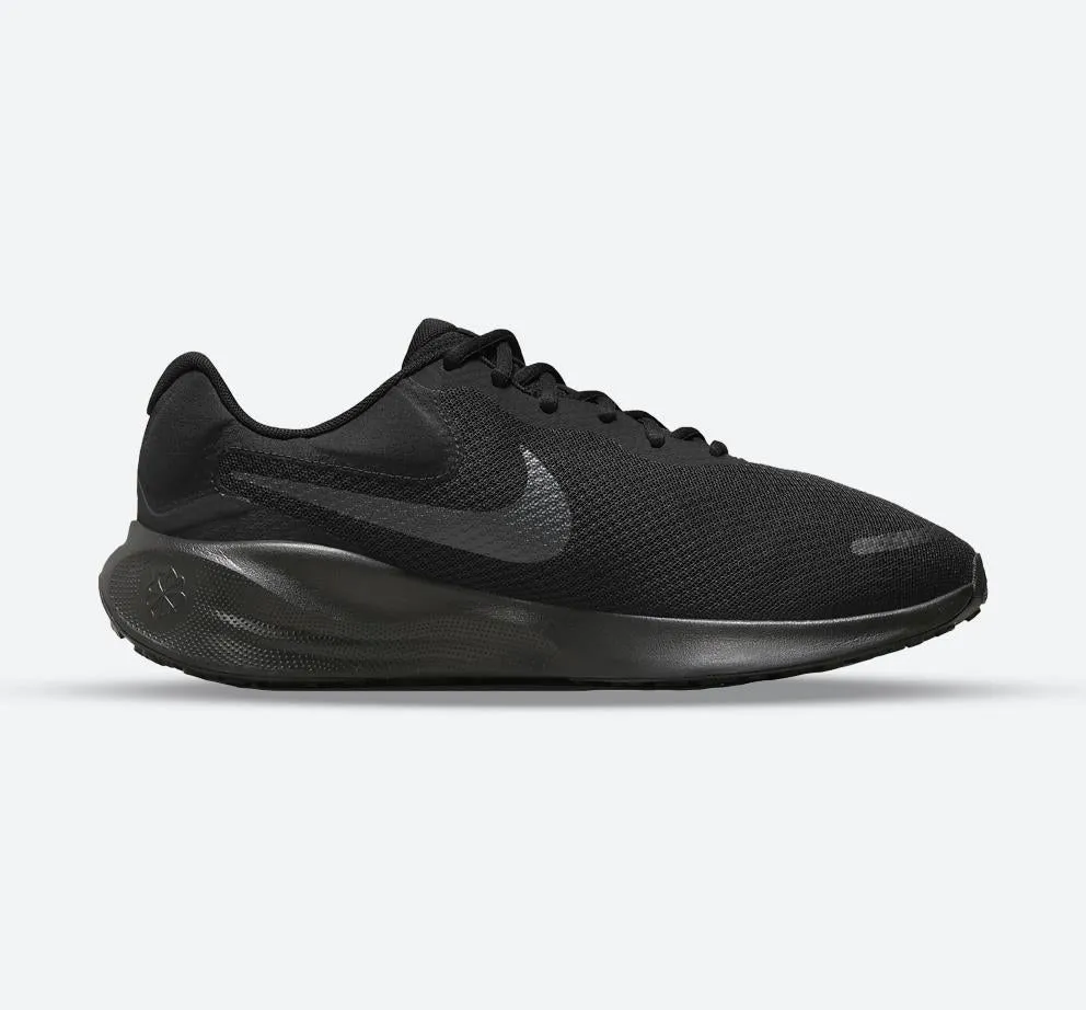 Men's Wide Fit Nike FB8501-001 Revolution 7 Running Trainers Anti Bacterial Glam support