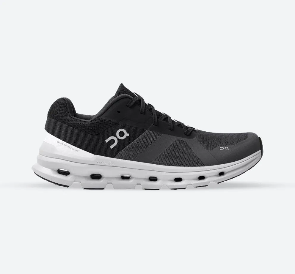 Men's Wide Fit On Cloudrunner Training Shoes Smooth Lines