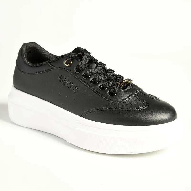 Stylish performance Madison Gaze Ladies Fashion Sneaker - Black